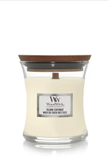 WoodWick Kaars WoodWick "Island Coconut" Mini - WoodWick