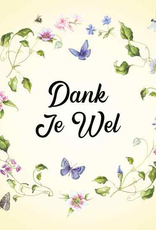 Wenskaart Dank Je Wel -  Janneke Brinkman