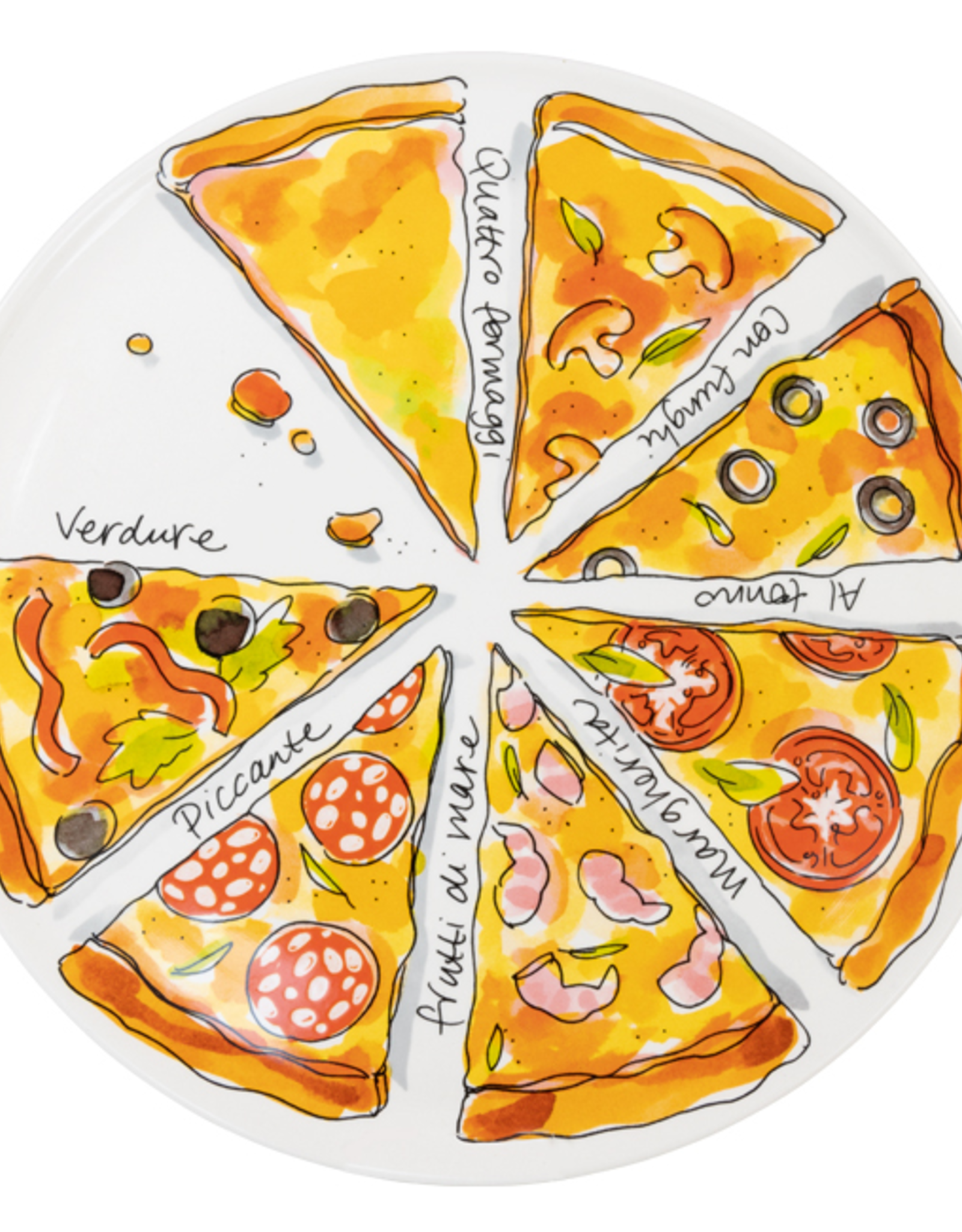 Blond Amsterdam PizzaBord Sharing Slices 31cm - Blond Amsterdam