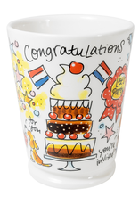 Blond Amsterdam XL Beker "Congratulations" - Blond Amsterdam