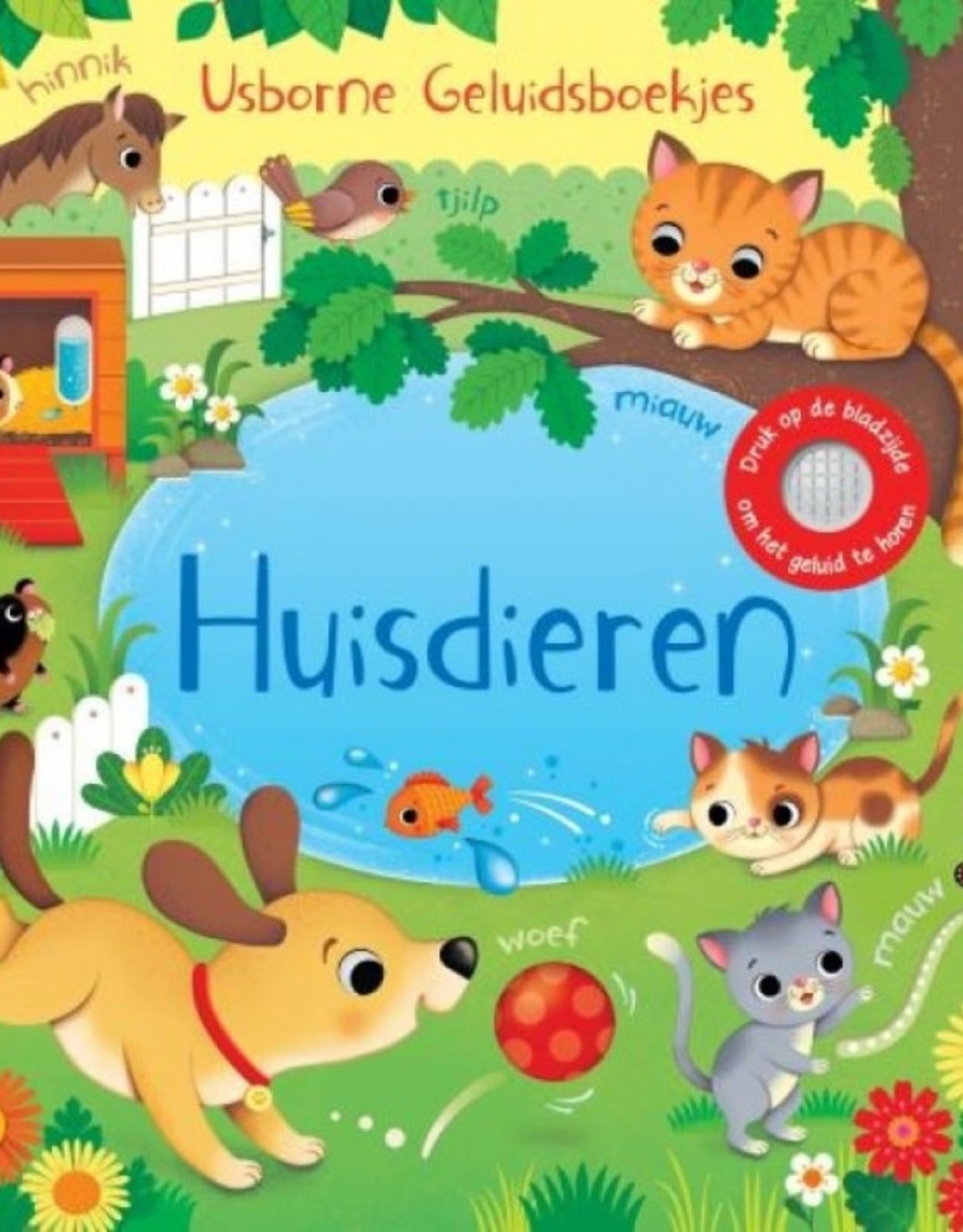 Huisdieren Geluidenboek - Usborne