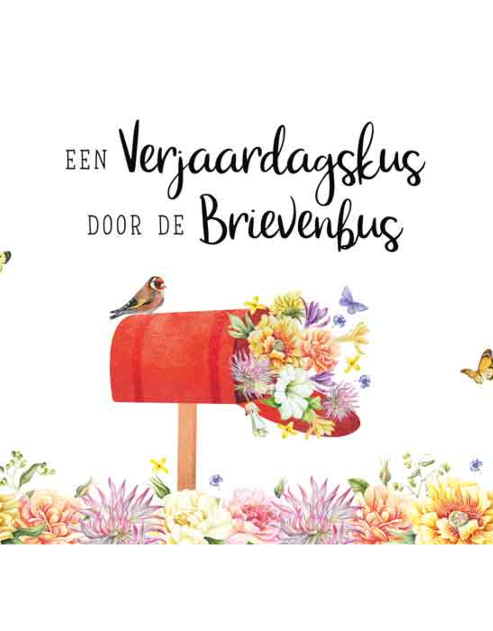 Een Verjaardagskus door de Brievenbus -  Janneke Brinkman