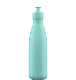 Chilly's Bottles Chilly's Sports Bottle Pastel Green 500 ml - Chilly's Bottles