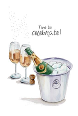 Time to Celebrate! - Wenskaart Christa Mulder