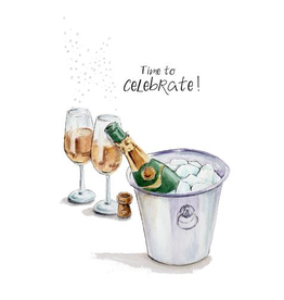 Time to Celebrate! - Wenskaart Christa Mulder