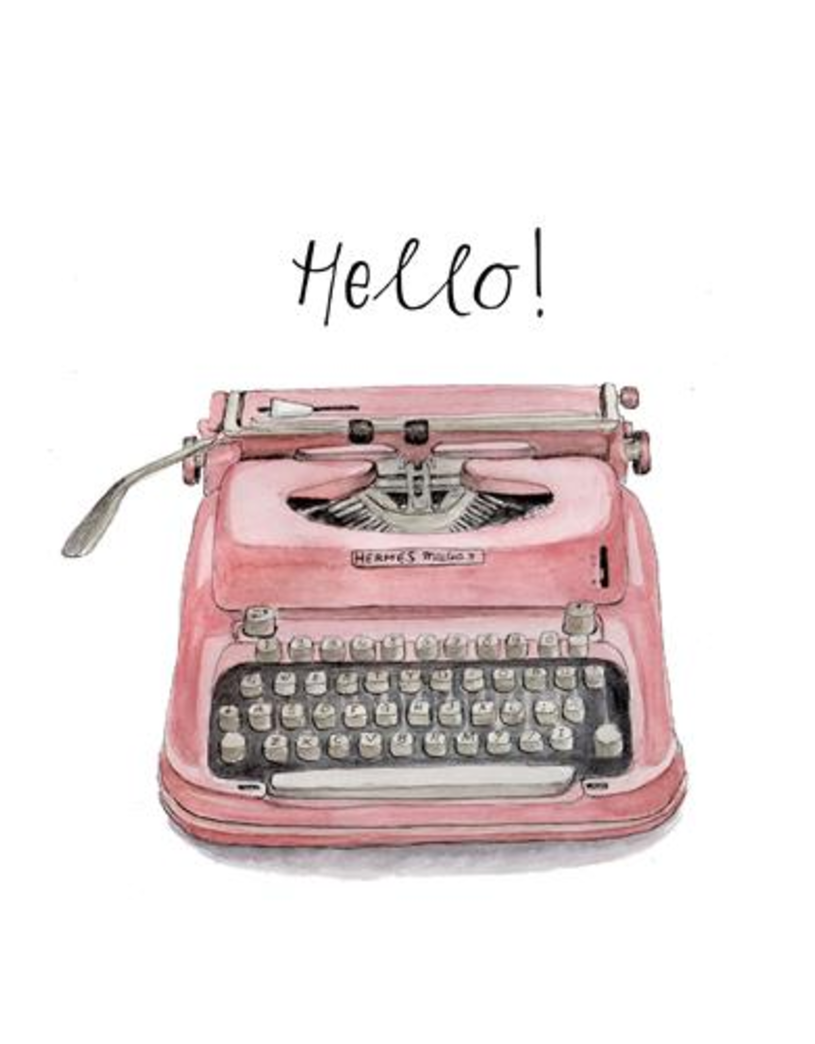 Hello! - Wenskaart Christa Mulder