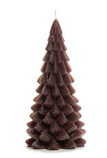 Rustik Lys Kerstboom Kaars 10x20cm Coffee - Rustik Lys