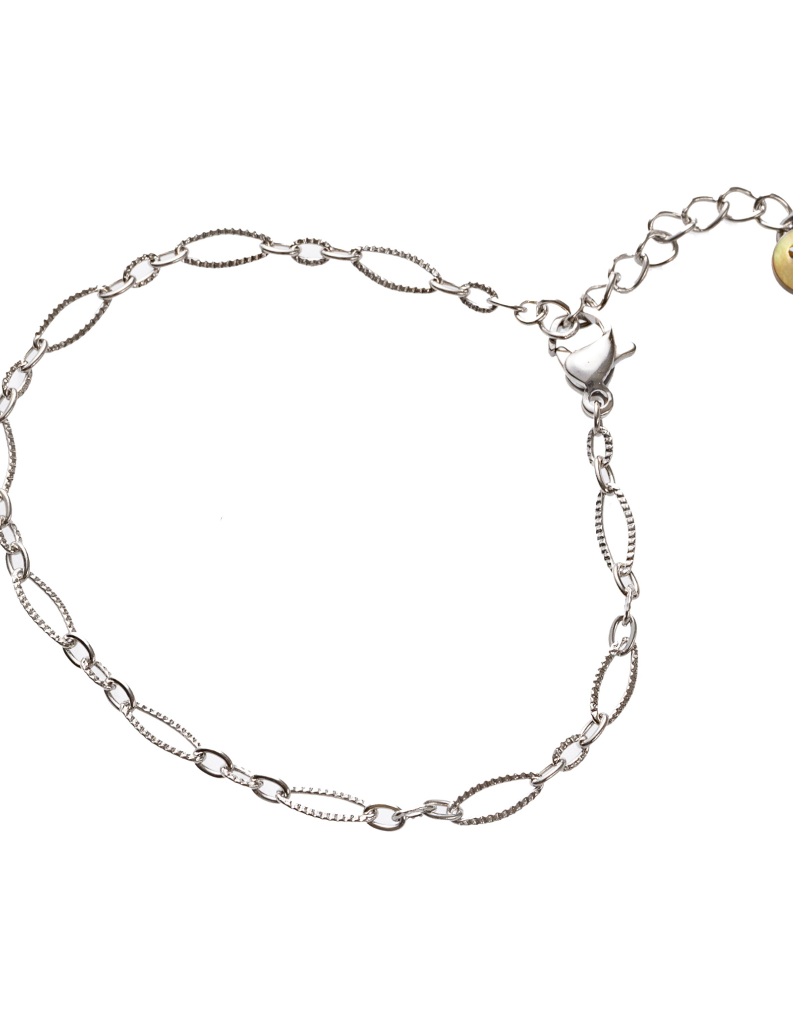 Day & Eve by Go Dutch Label Armband (B2708-1) zilver - Day & Eve by Go Dutch Label