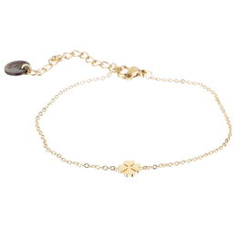 Day & Eve by Go Dutch Label Armband (B9316-2) Klaver Goud 14K - Day & Eve by Go Dutch Label