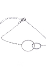 Day & Eve by Go Dutch Label Armband (B7069-1) zilver - Day & Eve by Go Dutch Label