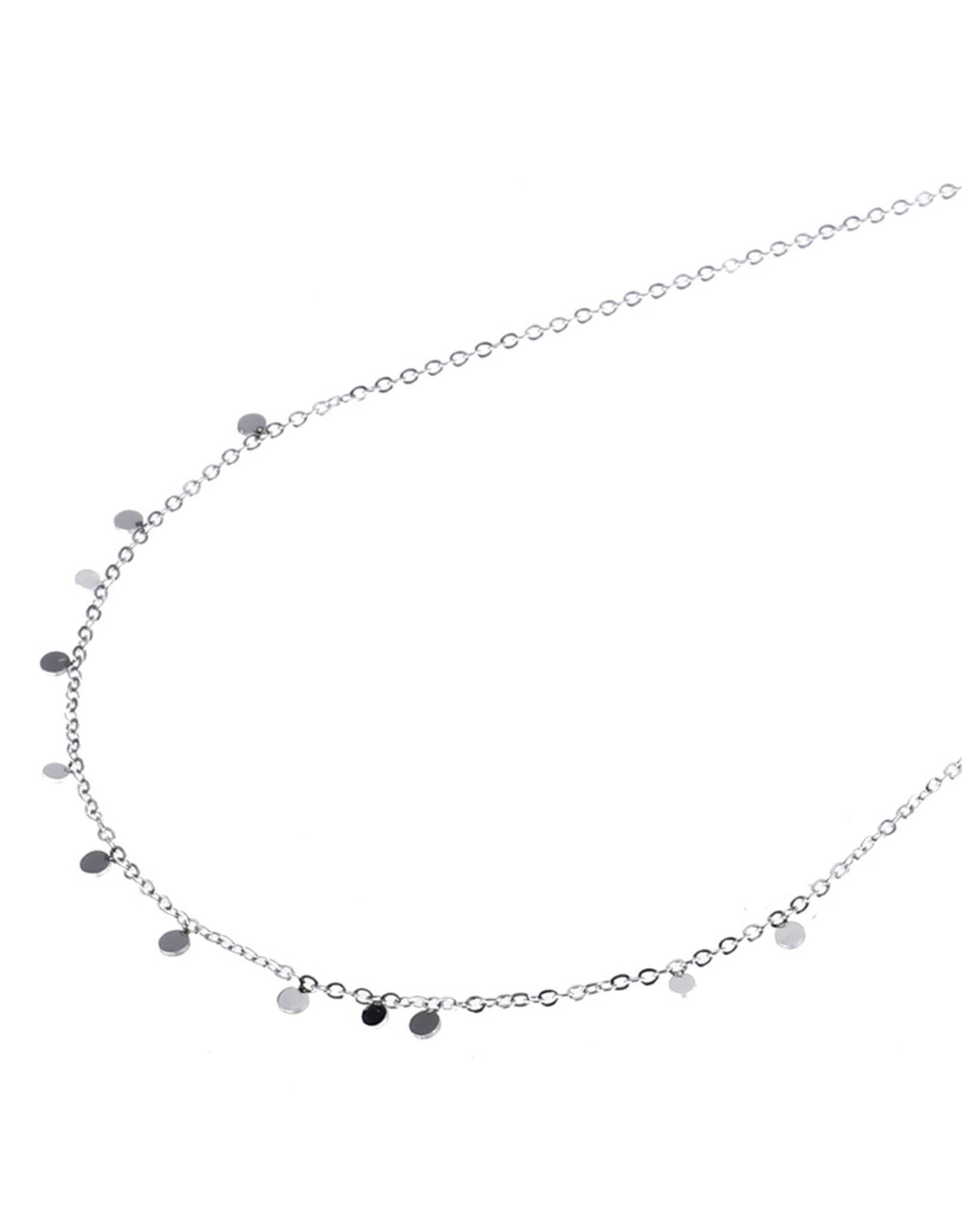 Ketting (N9313-1) zilver - Go Dutch Label.