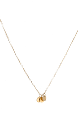 Ketting (N2296-2) goud - Go Dutch Label.