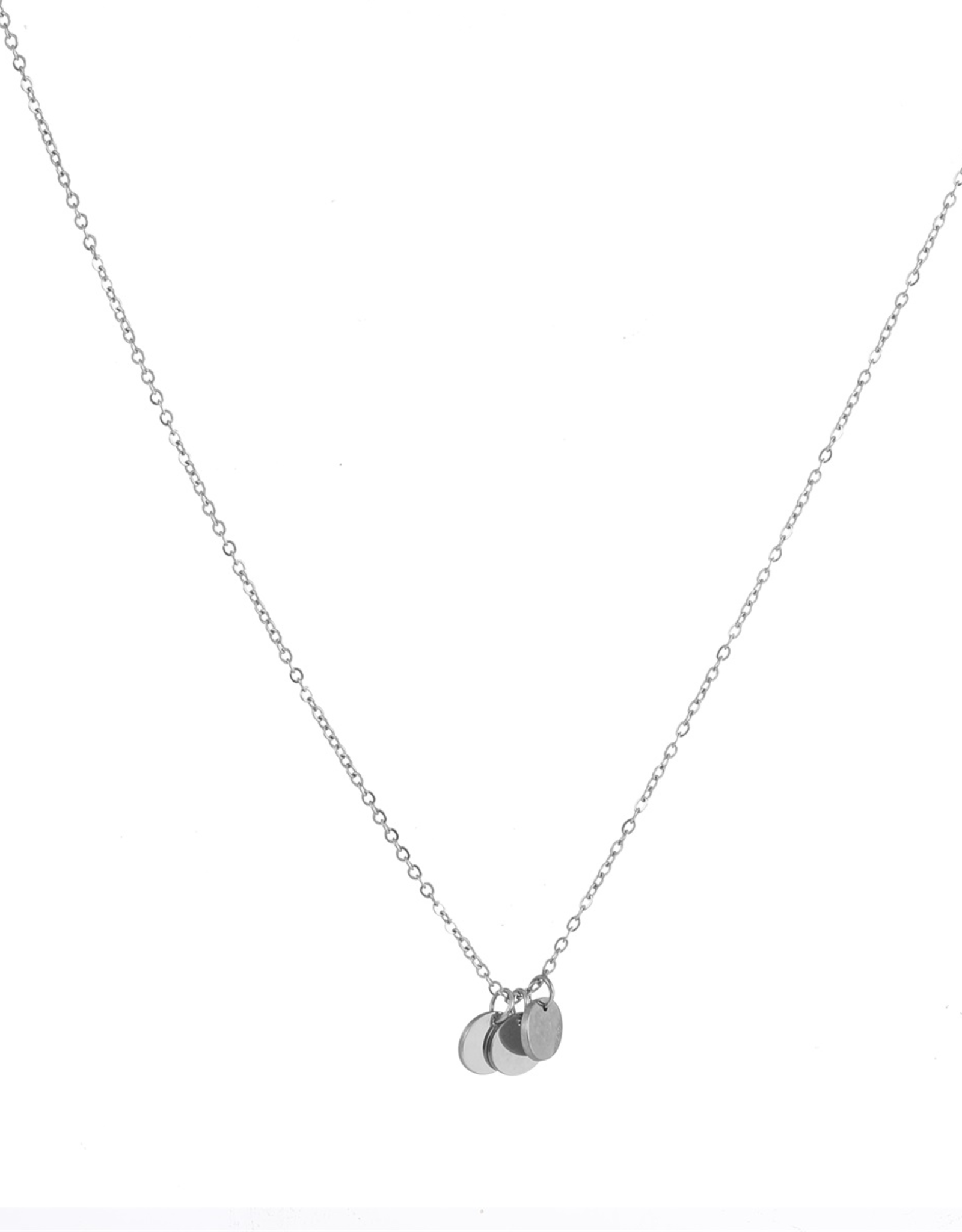 Go Dutch Label Ketting (N2296-1) zilver - Go Dutch Label