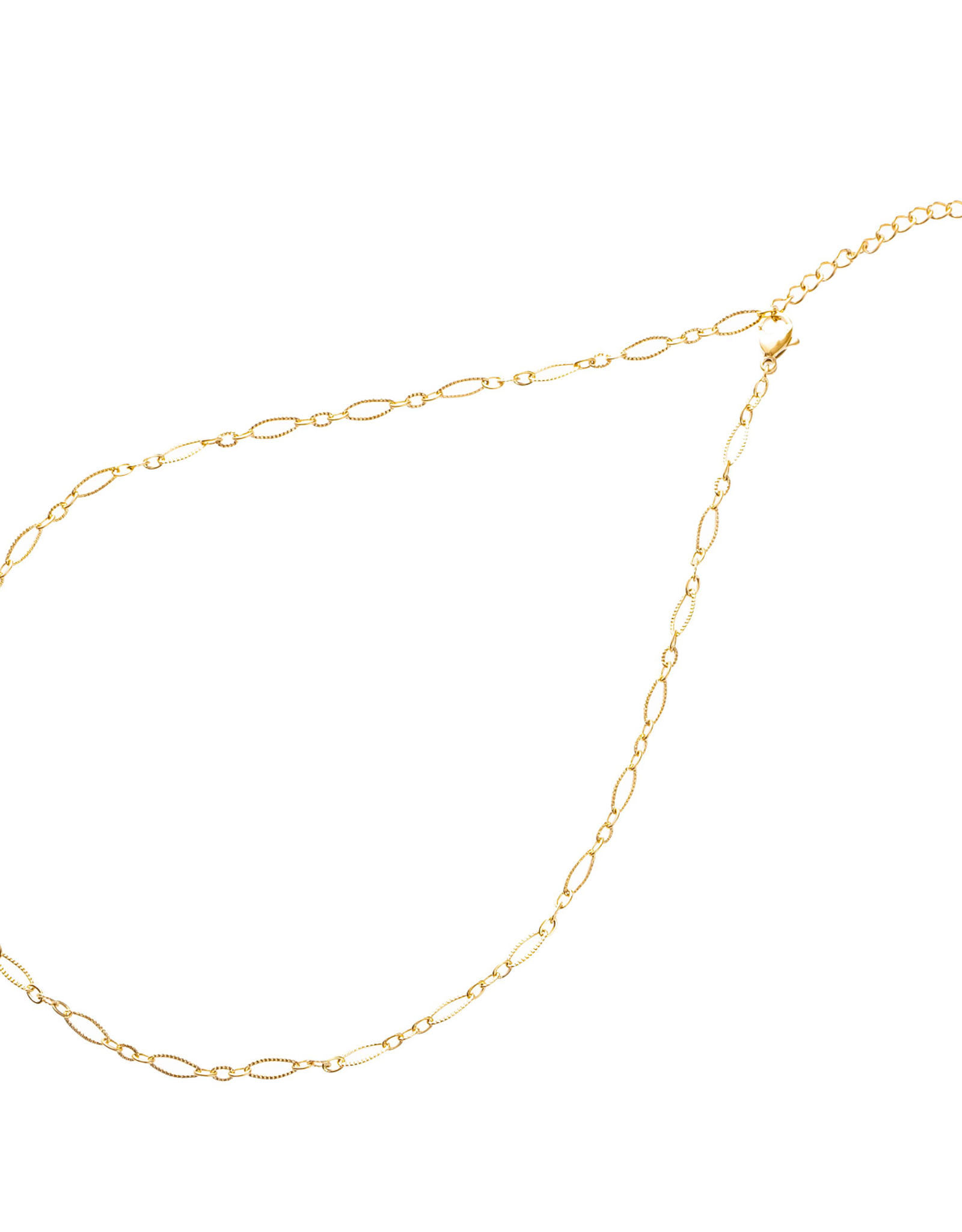 Go Dutch Label Ketting (N2708-2) goud - Go Dutch Label