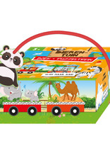 Boek en Puzzeltrein Dierentuin +3jr - Lantaarn Publishers