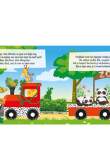 Boek en Puzzeltrein Dierentuin +3jr - Lantaarn Publishers