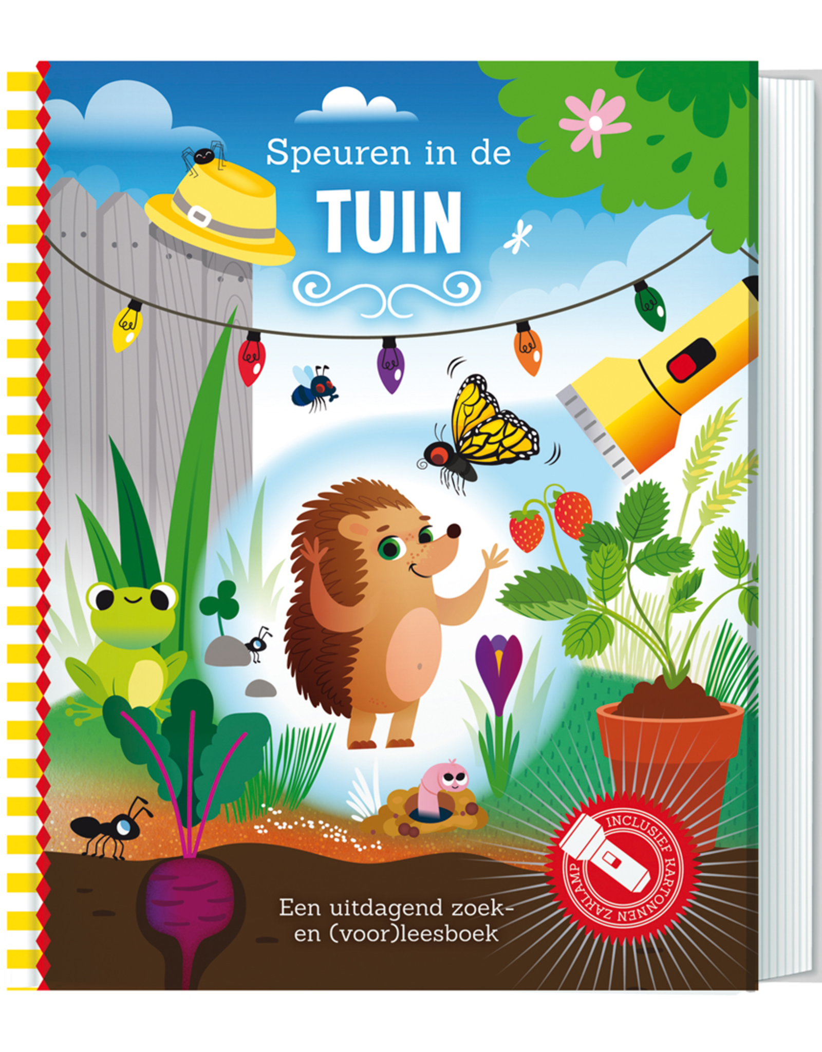 Zaklampboek - Speuren in de tuin