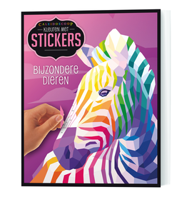 Kleuren met Stickers "Bijzondere Dieren"