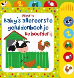 Baby's allereerste geluidenboekje "de Boerderij" - Usborne