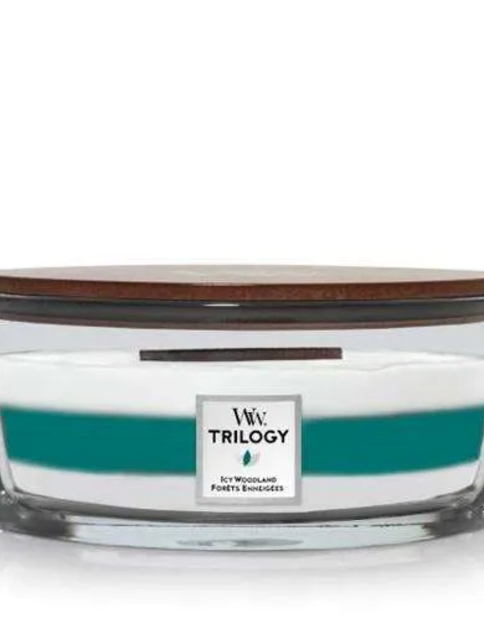 WoodWick Kaars WoodWick Triology "Icy Woodland" Ellipse - WoodWick