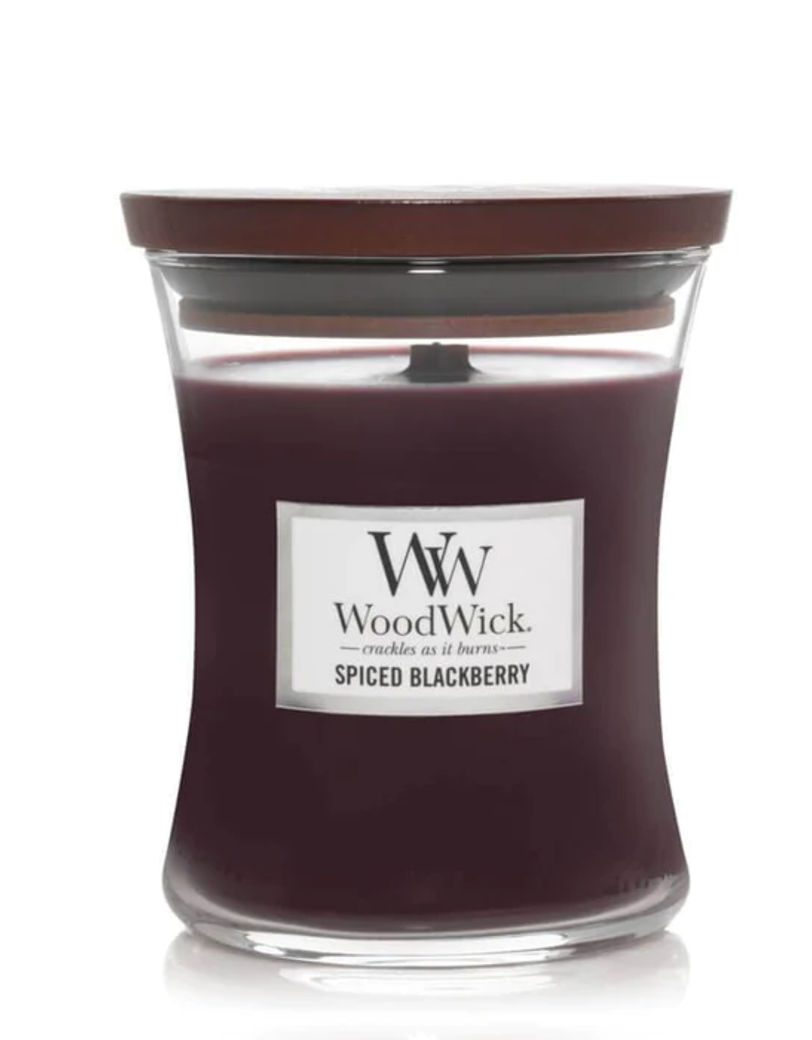 WoodWick Kaars WoodWick "Spiced BlackBerry" medium - WoodWick