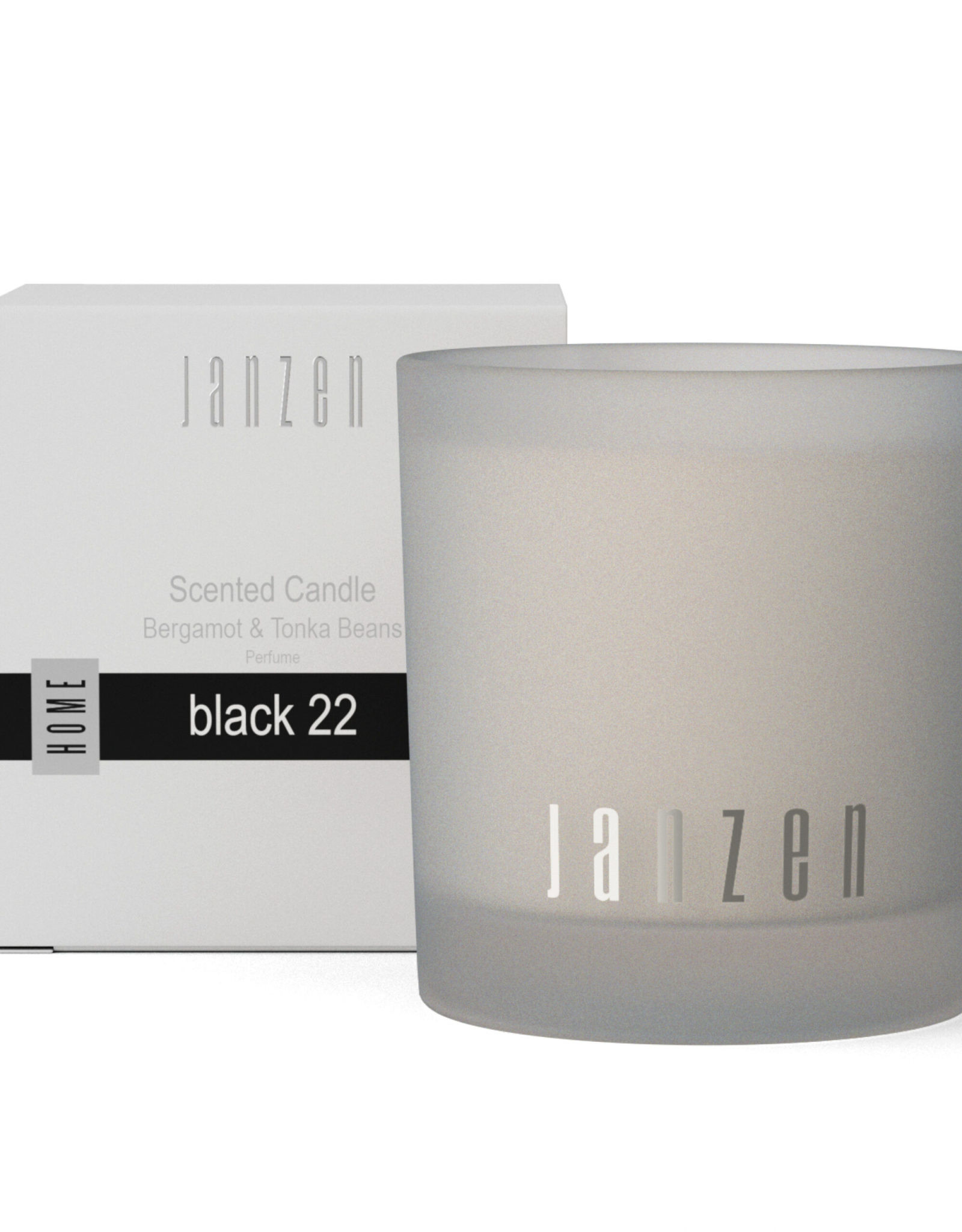 JANZEN Scented Candle Black 22 - JANZEN