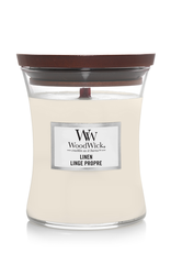 WoodWick Kaars WoodWick "Linen" medium - WoodWick