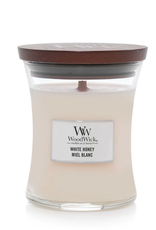 WoodWick Kaars WoodWick "White Honey" medium - WoodWick