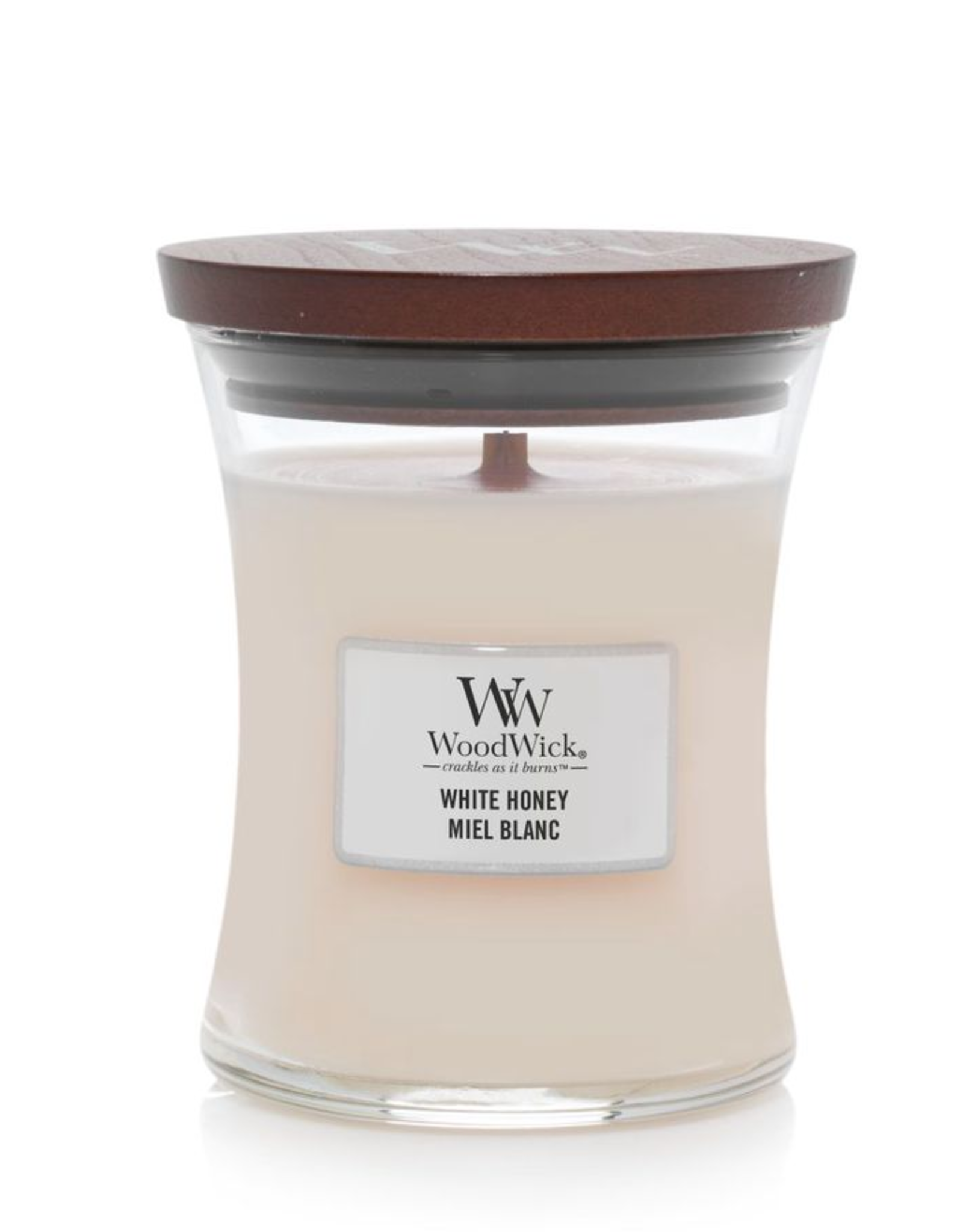 WoodWick Kaars WoodWick "White Honey" medium - WoodWick