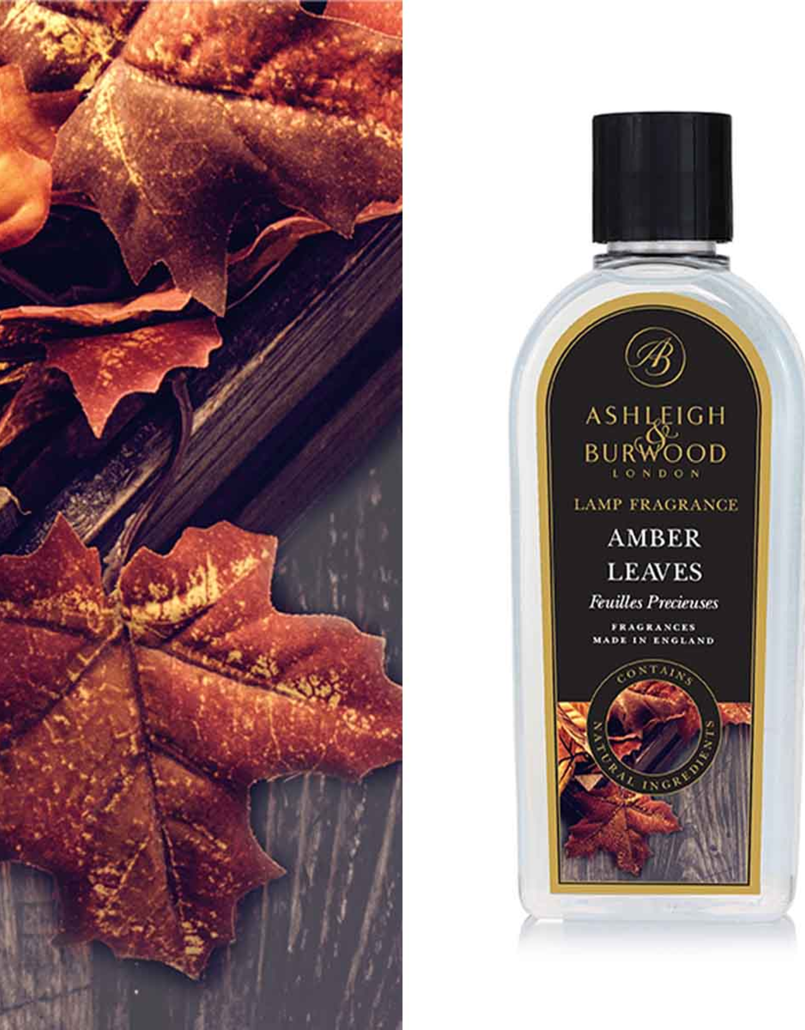 Ashleigh & Burwood Amber Leaves 500ml Geurlampolie - Ashleight & Burwood