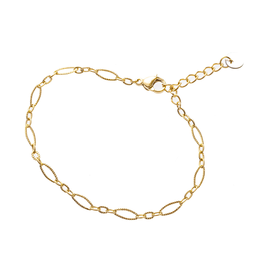 Go Dutch Label Armband (B2708-2) goud - Go Dutch Label.