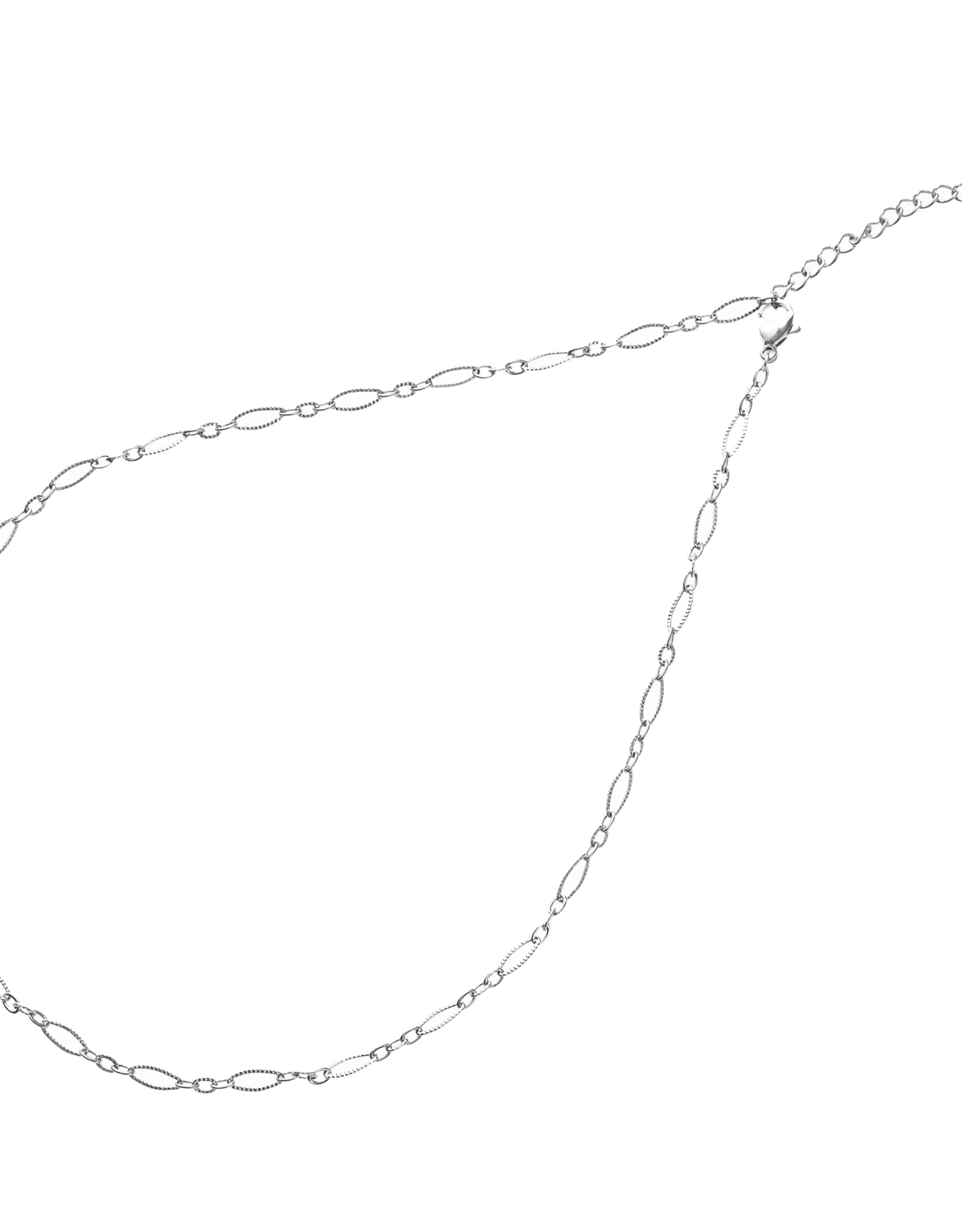 Day & Eve by Go Dutch Label Ketting (N2708-1) zilver - Day & Eve by Go Dutch Label