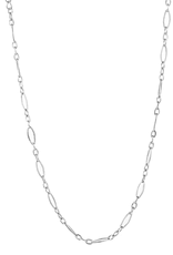 Go Dutch Label Ketting (N2708-1) zilver - Go Dutch Label