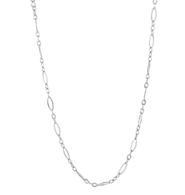 Go Dutch Label Ketting (N2708-1) zilver - Go Dutch Label