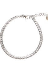Day & Eve by Go Dutch Label Armband (B1746-1) zilver - Day & Eve by Go Dutch Label