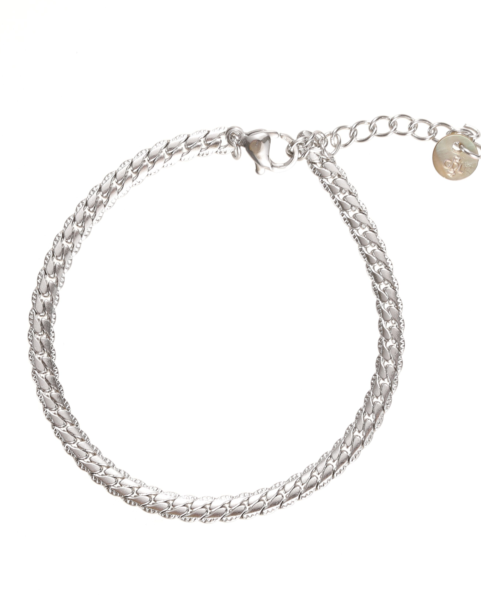 Day & Eve by Go Dutch Label Armband (B1746-1) zilver - Day & Eve by Go Dutch Label