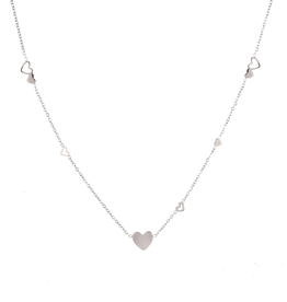 Ketting (N2227-1) zilver - Go Dutch Label.