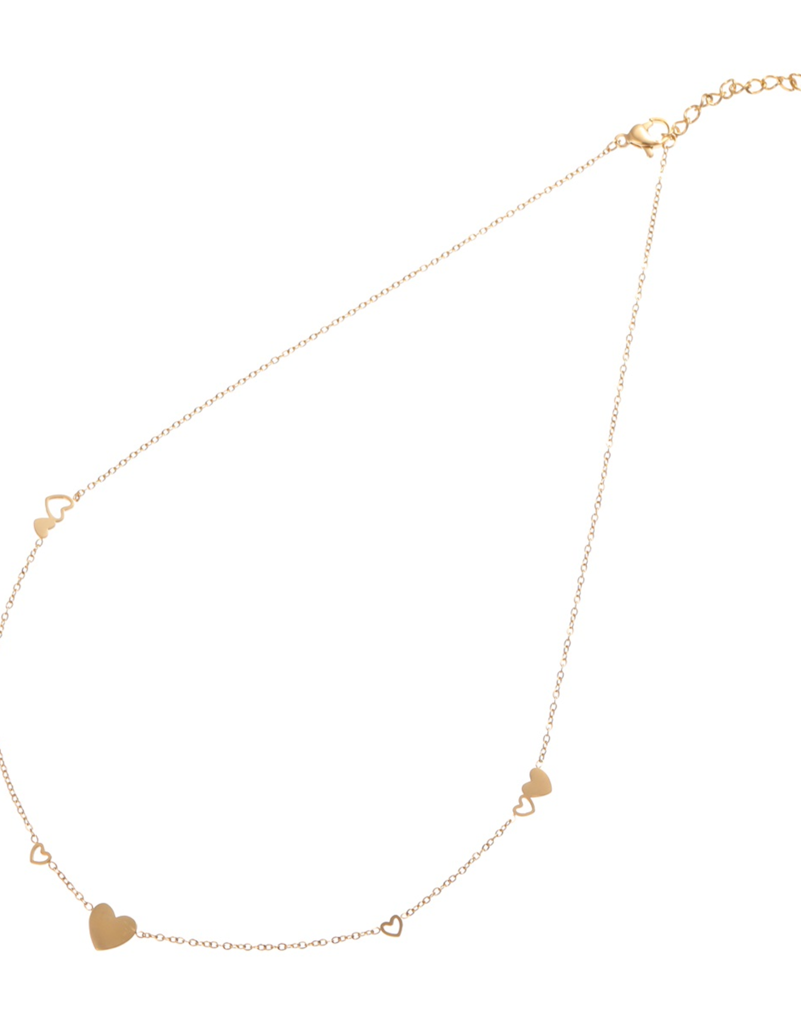 Go Dutch Label Ketting (N2227-2) goud - Day&Eve