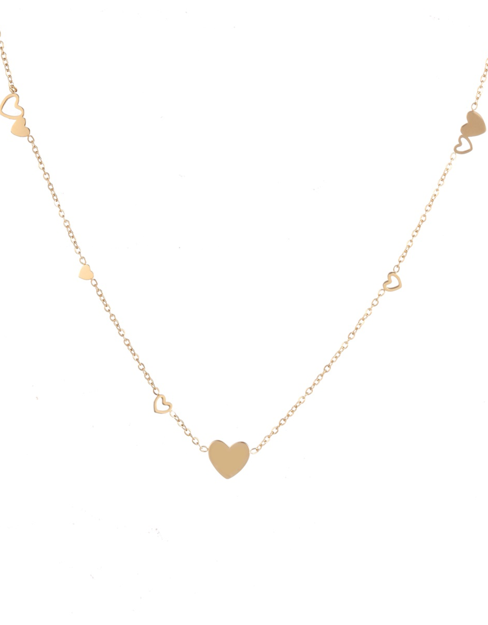 Go Dutch Label Ketting (N2227-2) goud - Day&Eve