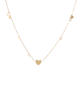 Go Dutch Label Ketting (N2227-2) goud - Day&Eve.