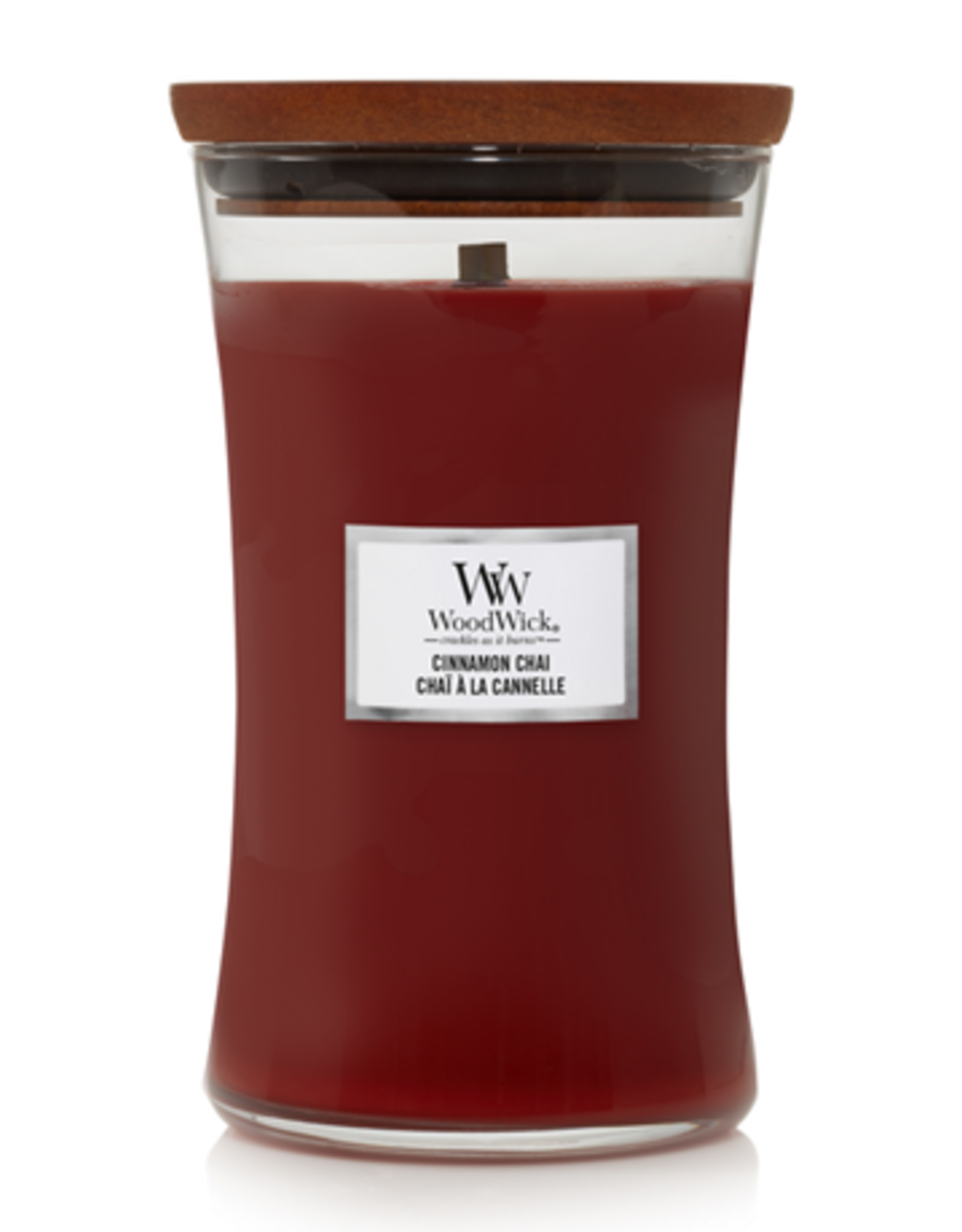 WoodWick Kaars WoodWick "Cinnamon Chai" Large - WoodWick