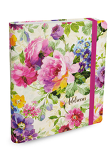 Adresboek A5 Peter Pauper Peony Garden - Comello