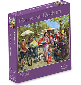 Puzzel "Foodtruck" Marius van Dokkum 48,5x68cm / 1000pcs