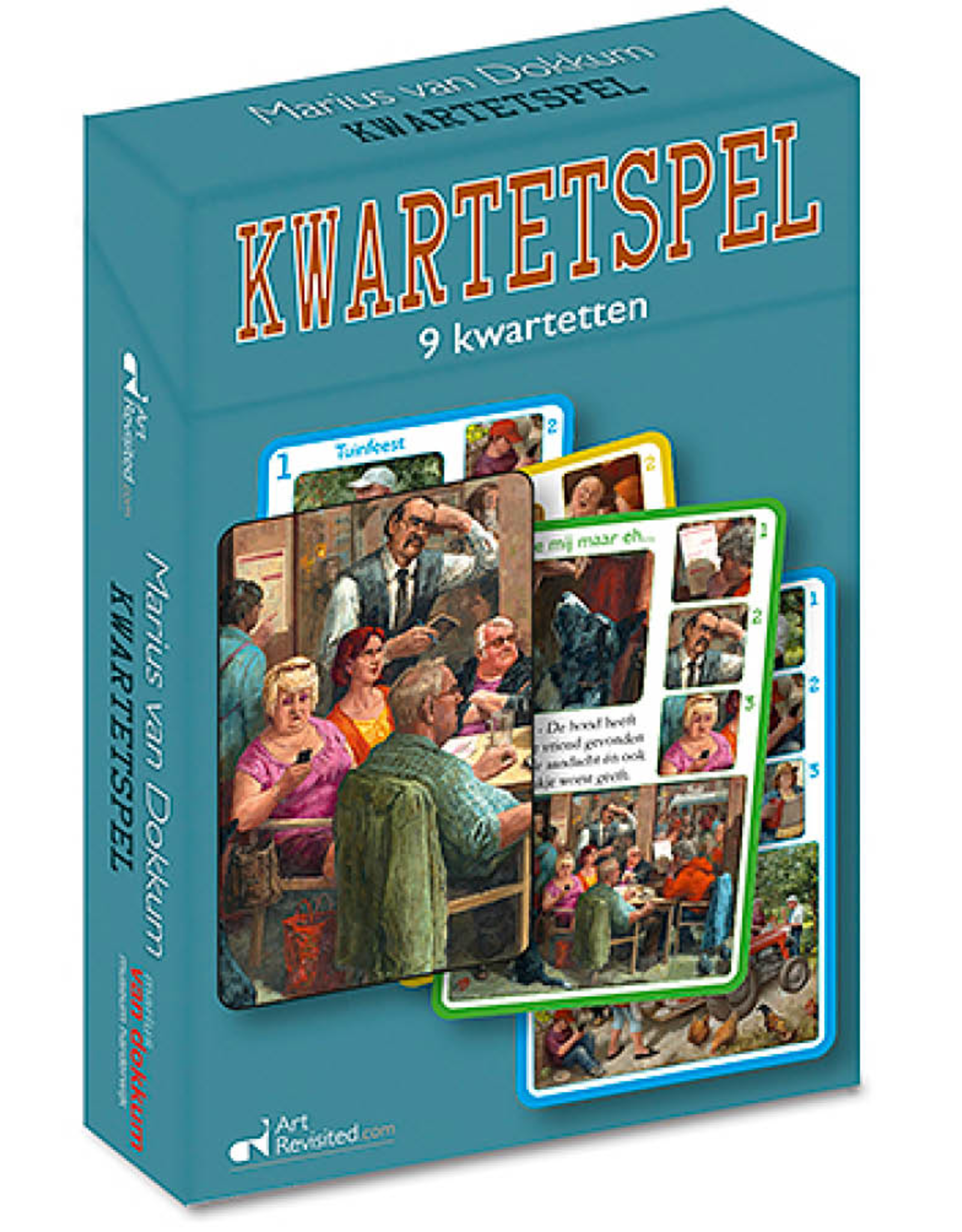 Kwartetspel - Marius van Dokkum