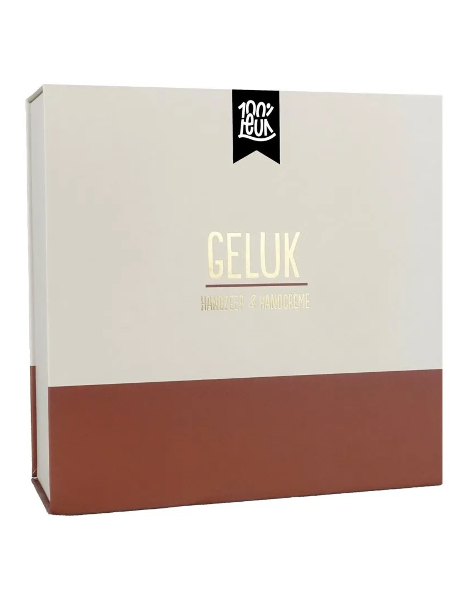 100% Leuk Luxe cadeaubox "Geluk zit in kleine dingen" - 100% Leuk