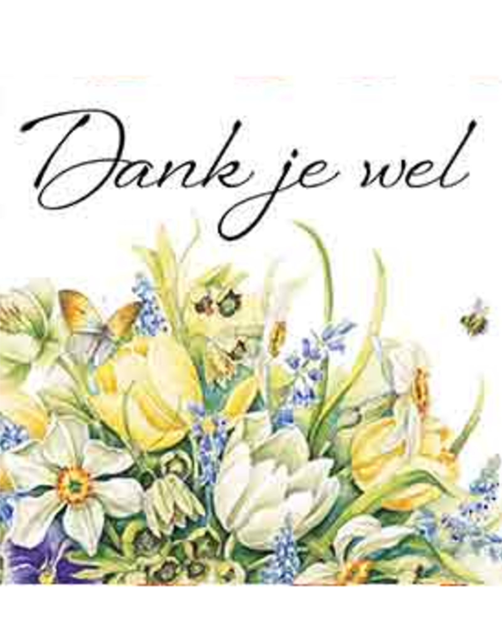 CadeauKaartje Dank je Wel -  Janneke Brinkman