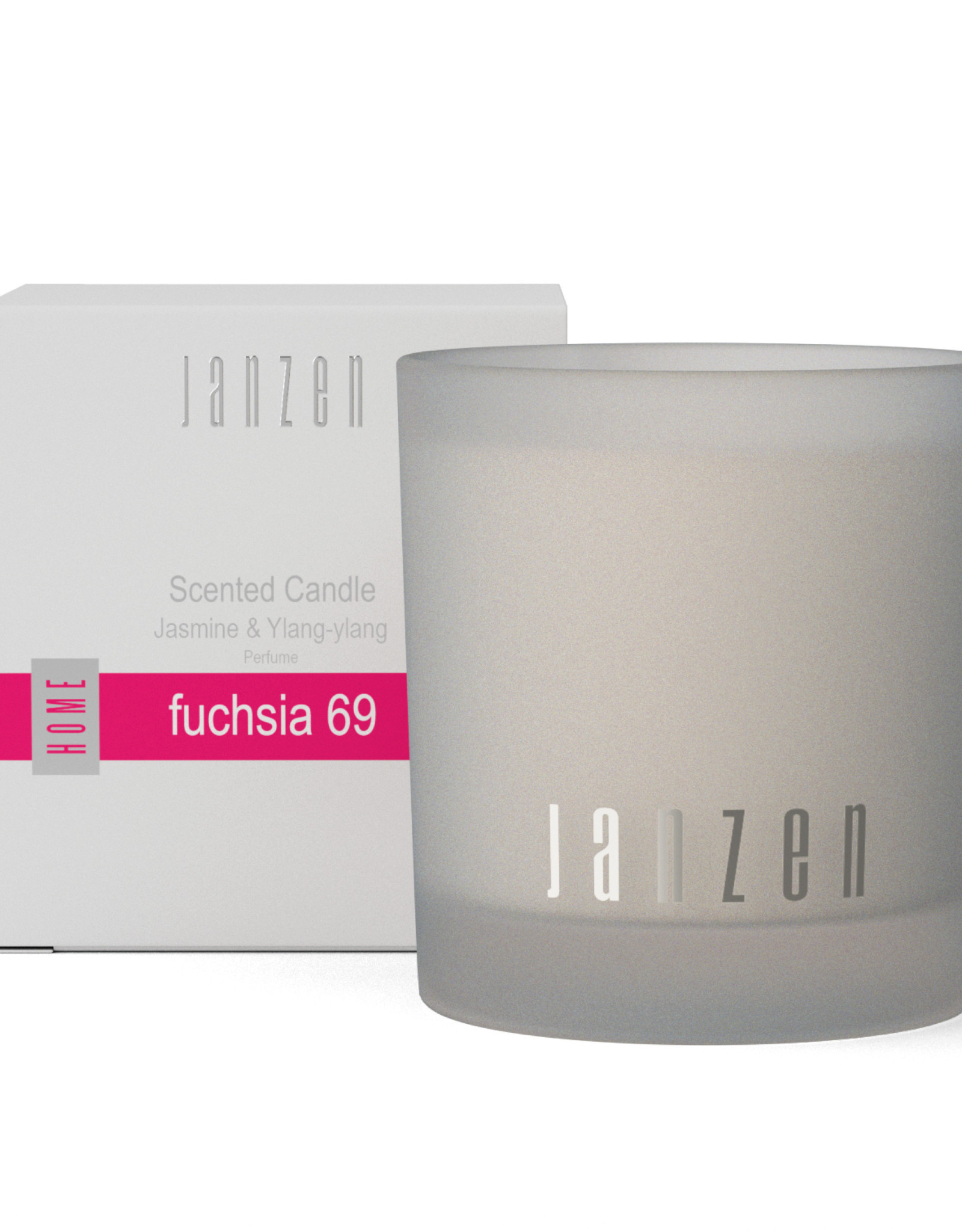 JANZEN Scented Candle Fuchsia 69 - JANZEN