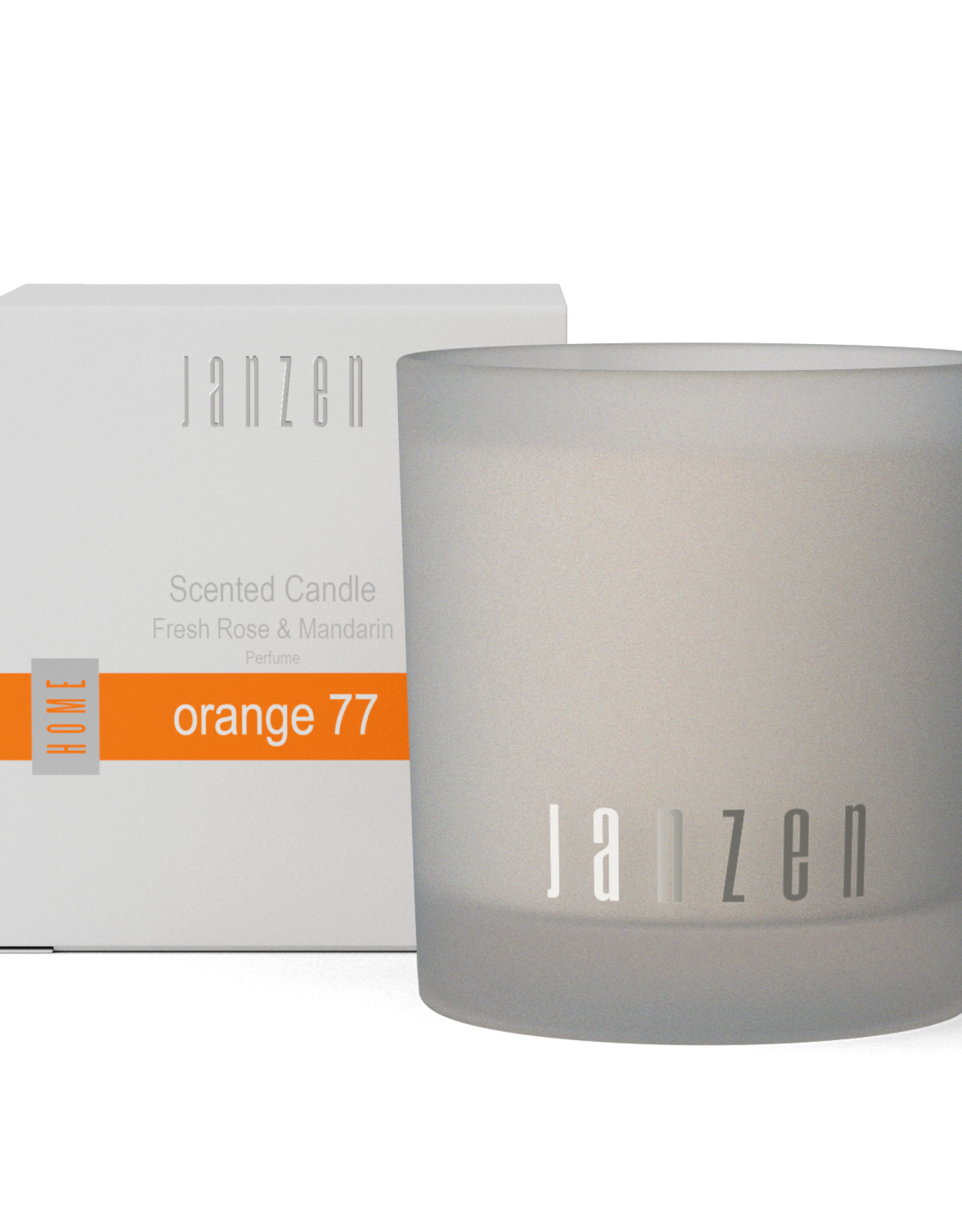 JANZEN Scented Candle Orange 77 - JANZEN