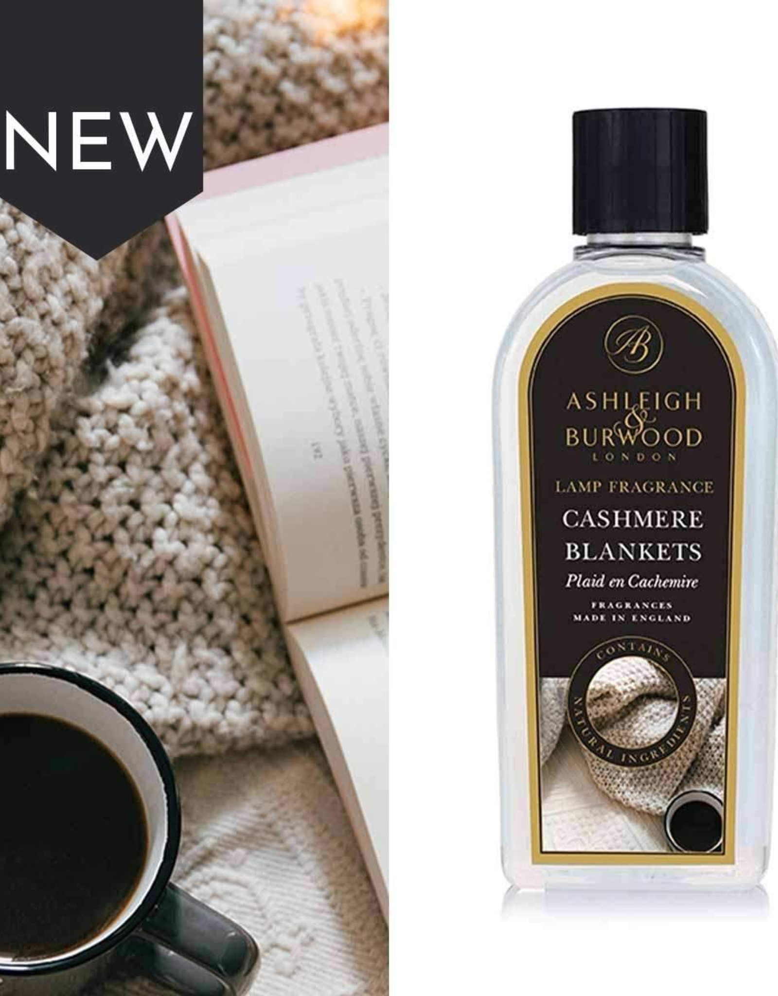 Ashleigh & Burwood Cashmere Blankets 250ml Geurlampolie - Ashleigh & Burwood