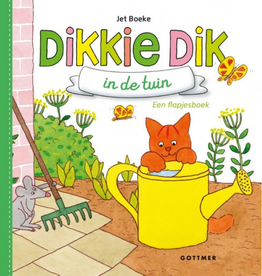 Dikkie Dik in de tuin - Flapjesboek